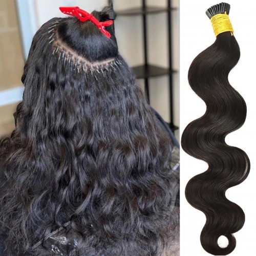 Body Wave Microlinks I Tip Hair Extensions 100% Virgin Remy Human Hair | Human Hair Wig | Lace Front